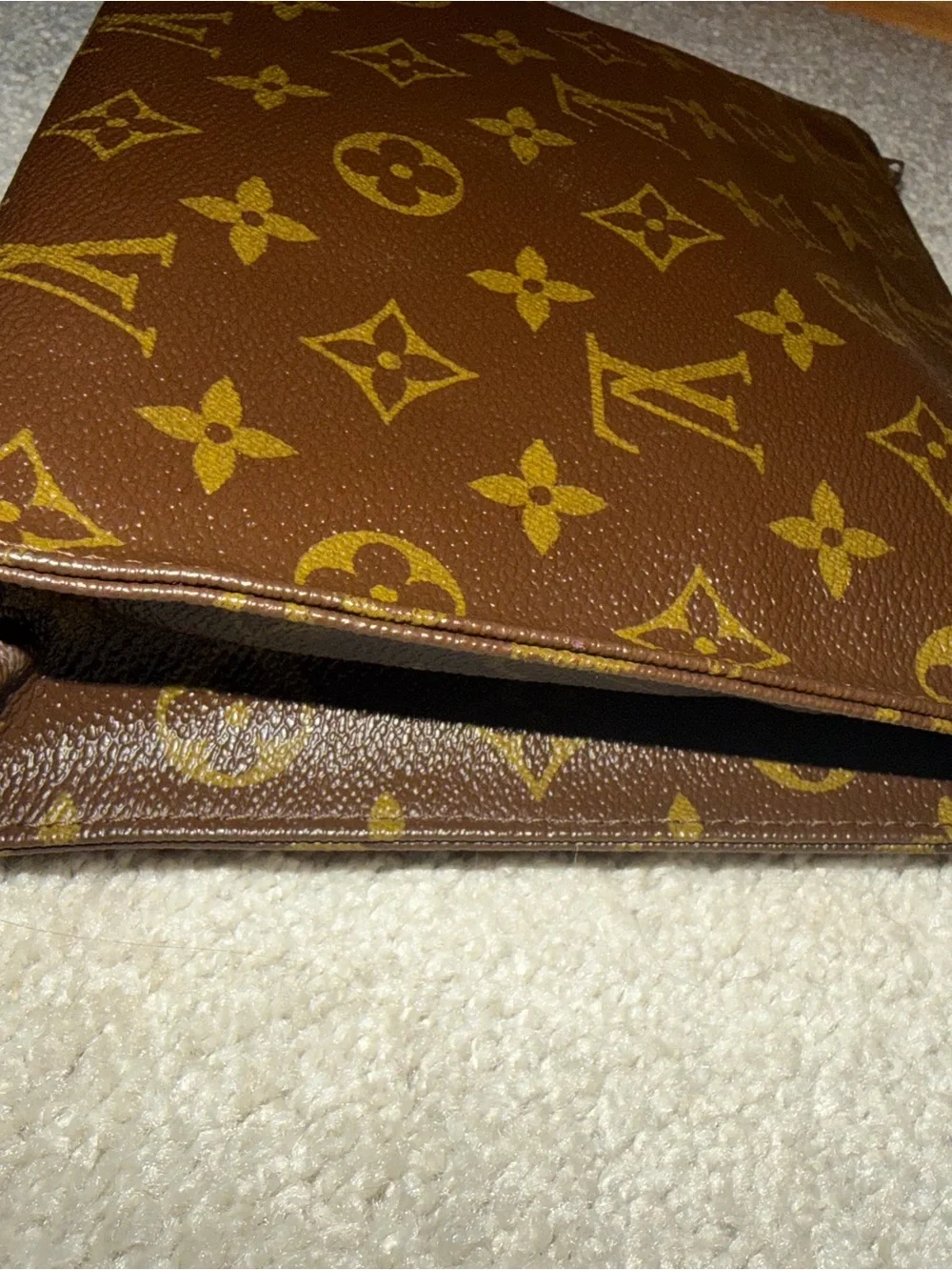 Louis Vuitton Brown Monogram Canvas Toiletry Pouch